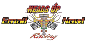 Heads Up Racing Email Logo